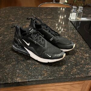 Nike Air Max 270 Black and White Womens Sneakers